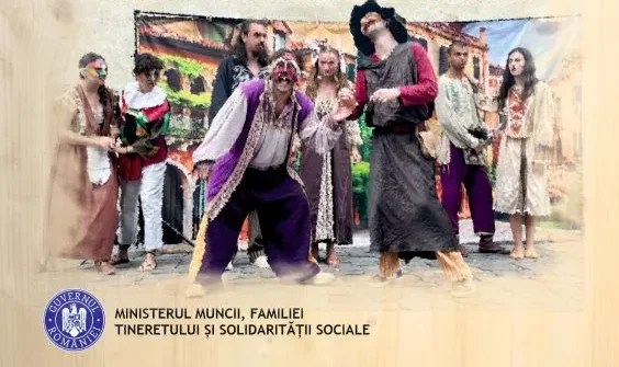 Sighișoara râde din nou: Festivalul RIDENDO aduce commedia dell’arte și muzică medievală la Turnul cu&nbsp;Ceas