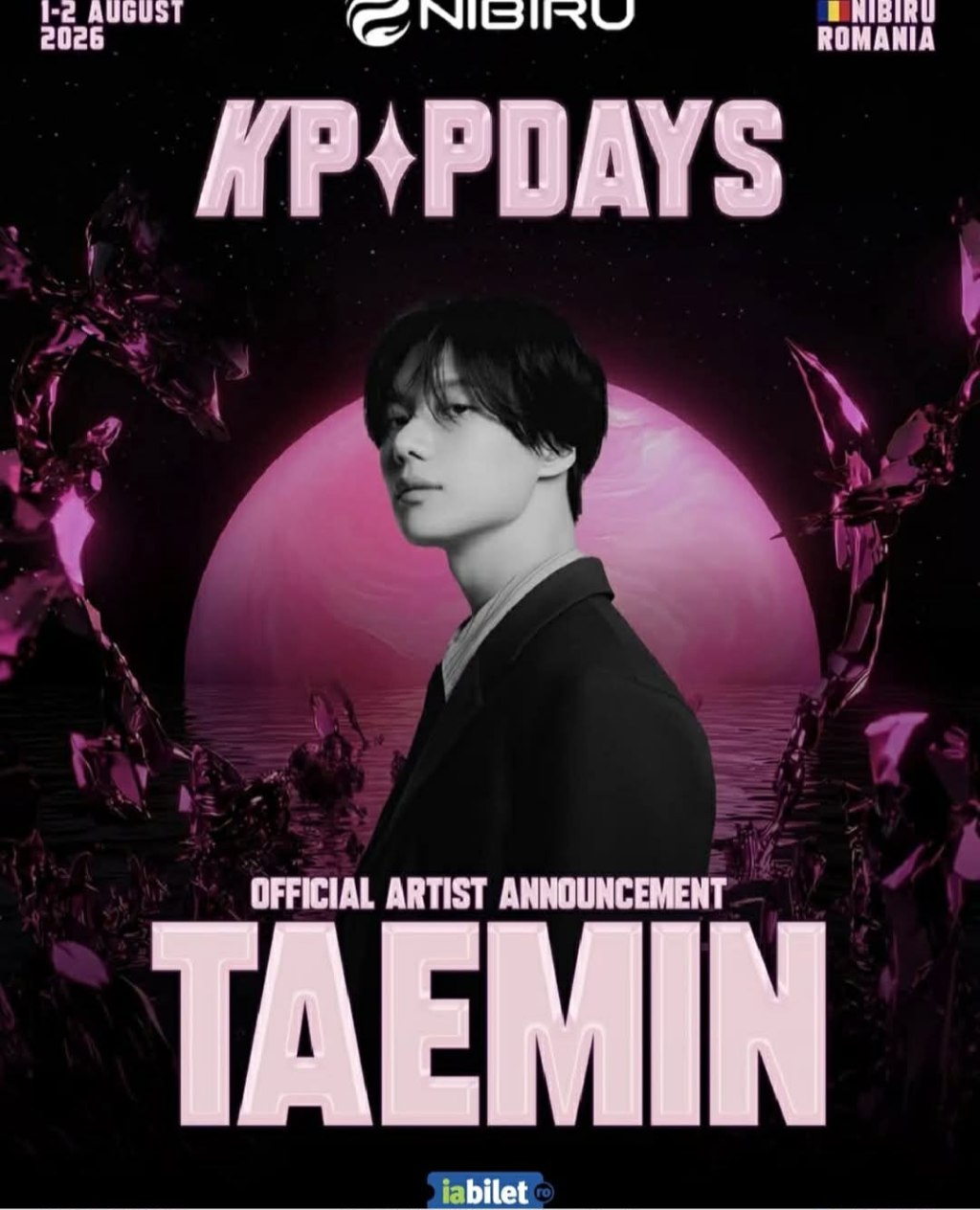 Fenomenul K-Pop lovește România: TAEMIN, „Idolul idolilor”, vine la festivalul K-POP Days NIBIRU din&nbsp;Costinești