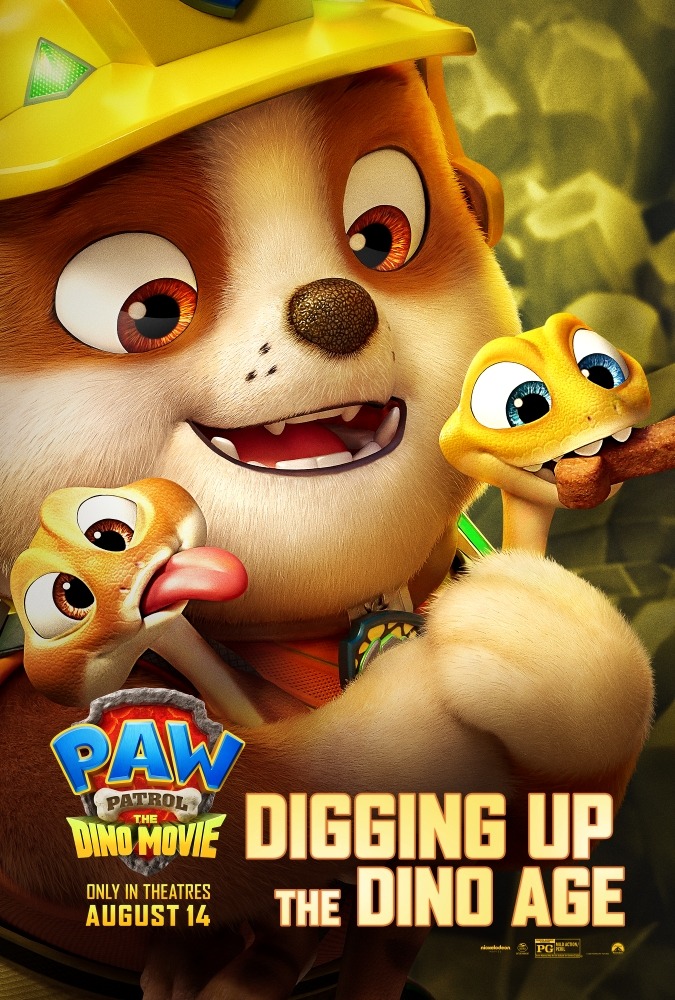 „PAW Patrol: The Dino Movie” prinde viteză, aducând noi personaje pe afișe