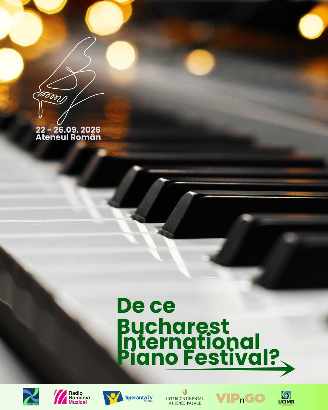 Bucharest International Piano Festival, o premieră pe scena Ateneului Român: marii virtuozi ai lumii vin la București