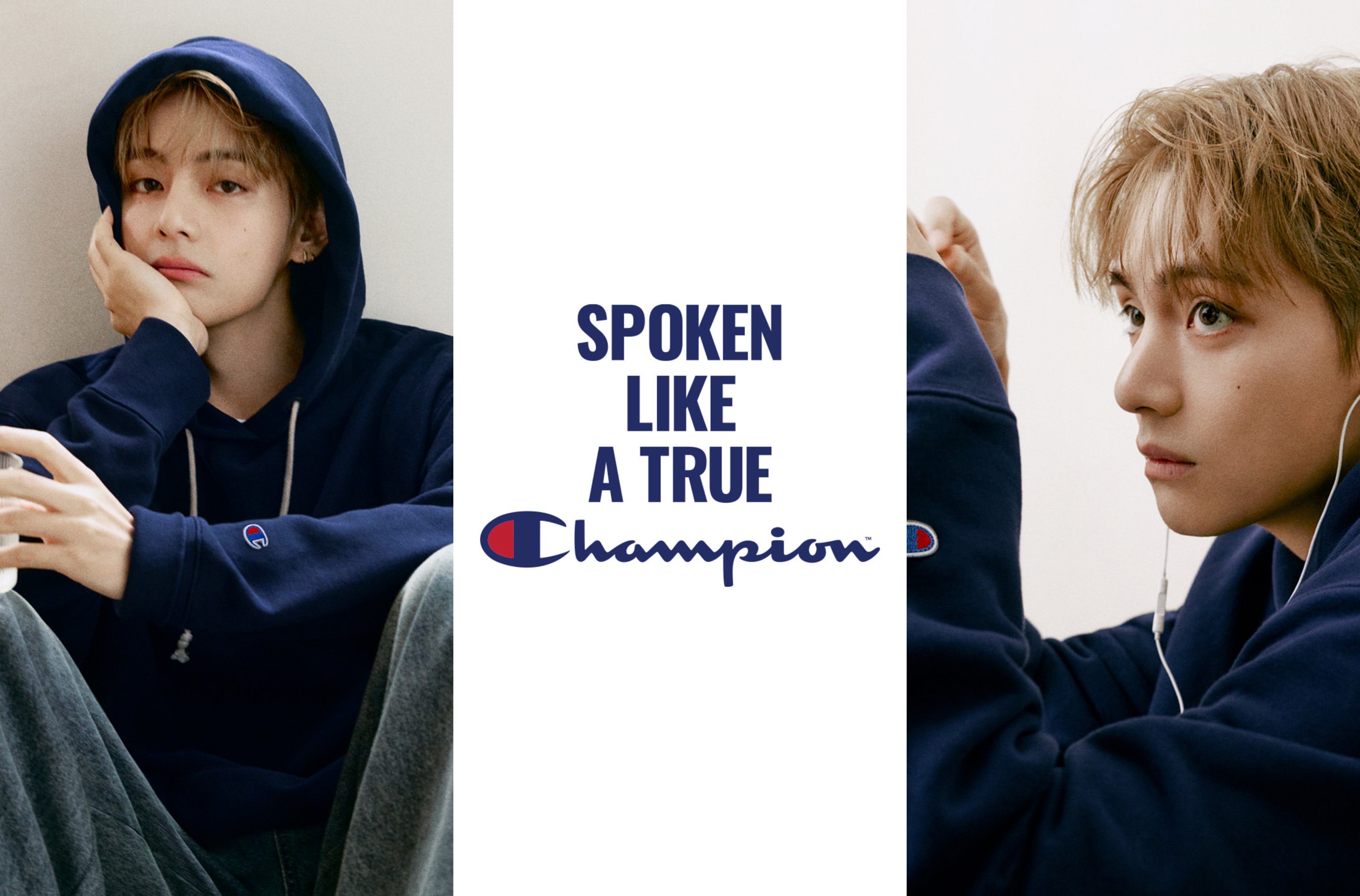 V de la BTS explorează moda instinctivă și nostalgia în noua campanie globală Champion | FOTO