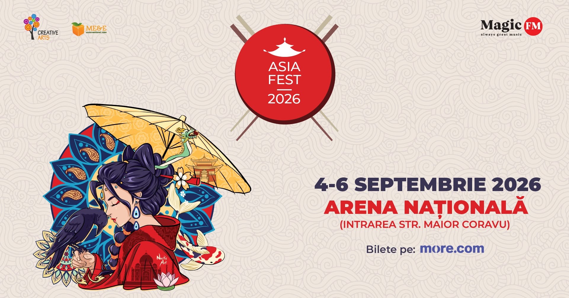 Asia Fest 2026: Cel mai mare festival asiatic din Europa de Sud-Est revine la București!