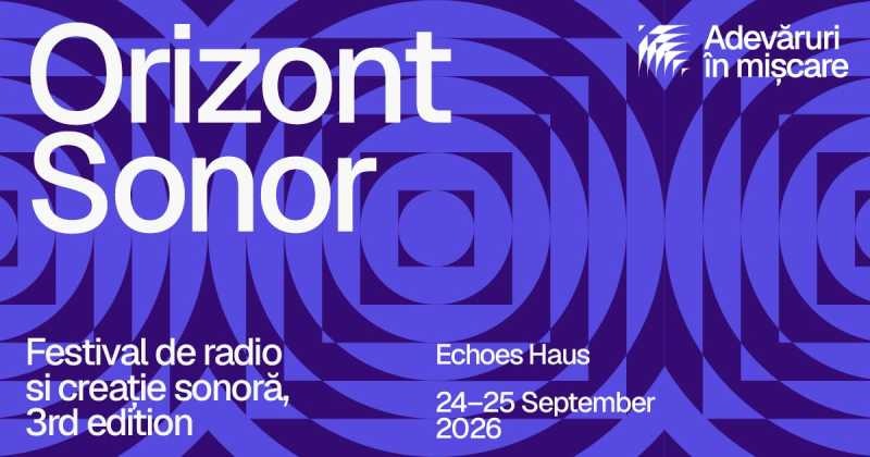 Festivalul Orizont Sonor, la Echoes Haus: teatru radiofonic și experimente sonore cu artiști din Franța, Austria și Italia