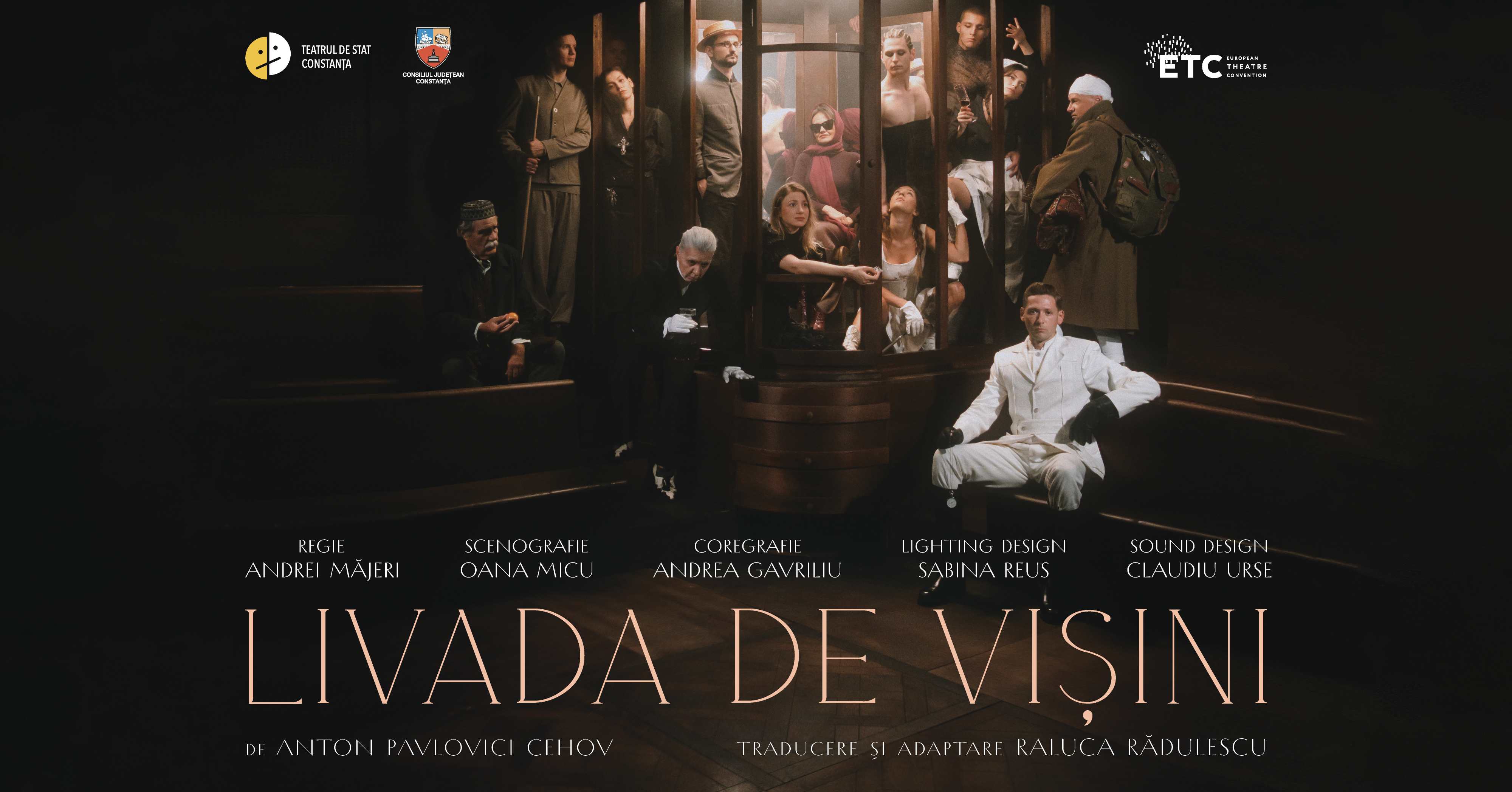 Teatrul de Stat Constanța deschide stagiunea 2026–2027 cu „Livada de vișini”, în regia lui Andrei Măjeri, și pleacă în turneu