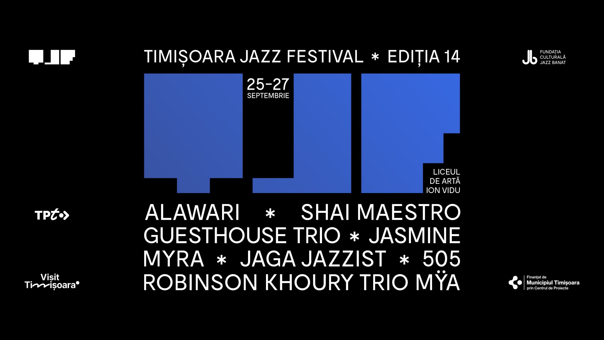 Timișoara Jazz Festival 2026 începe azi: Jaga Jazzist, Shai Maestro și alte patru formule internaționale, în trei seri