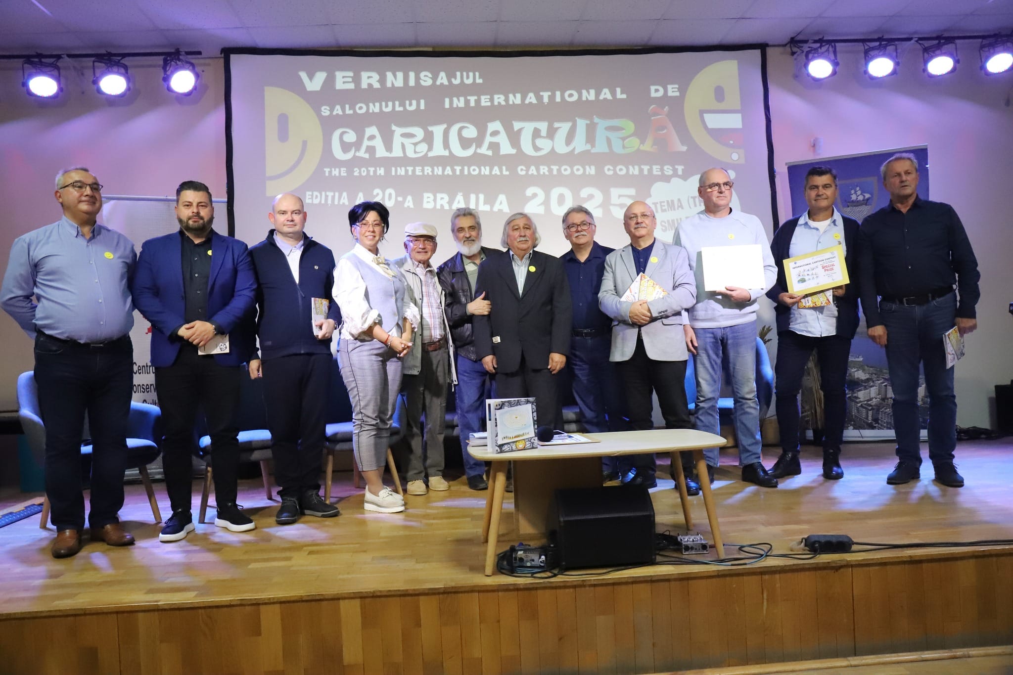 Salonul Internațional de Caricatură de la Brăila și-a anunțat câștigătorii: 306 caricaturiști din 57 de țări au intrat în concurs