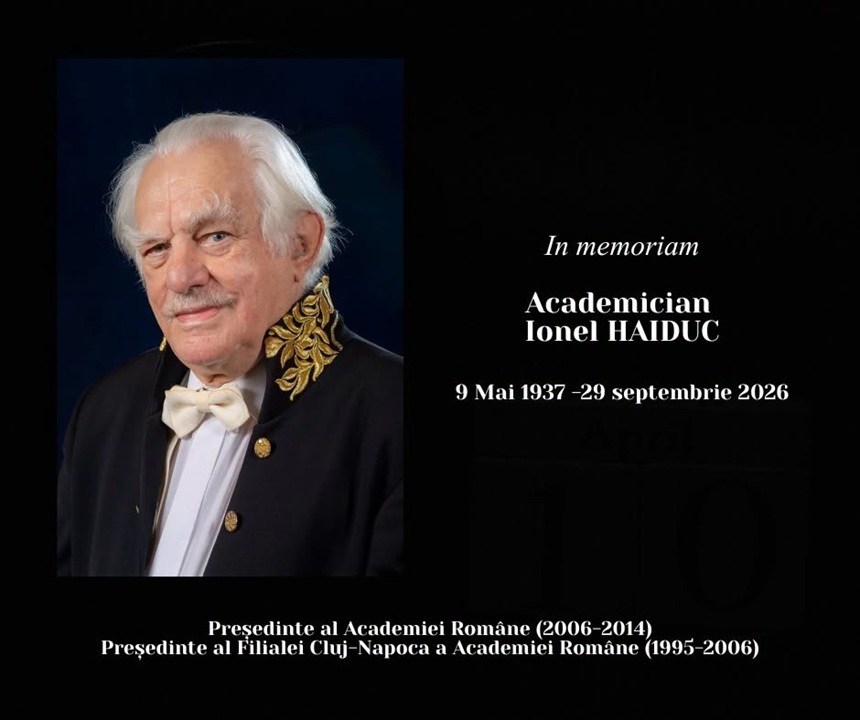 A murit academicianul Ionel Haiduc, fost președinte al Academiei Române