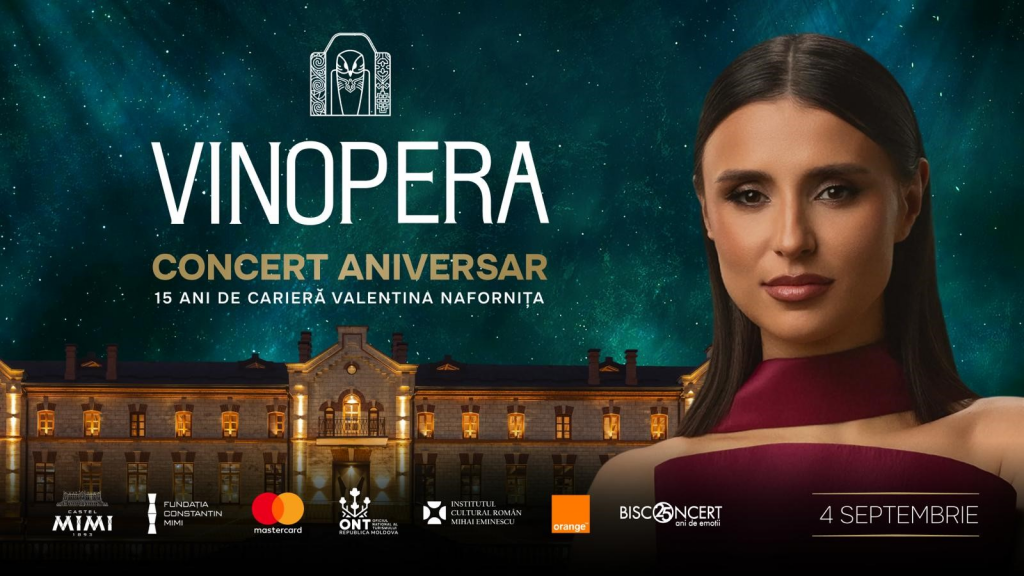 Conexiuni lirice: ICR Chișinău susține festivalurile VinOpera și „Maria Bieșu” din Republica Moldova