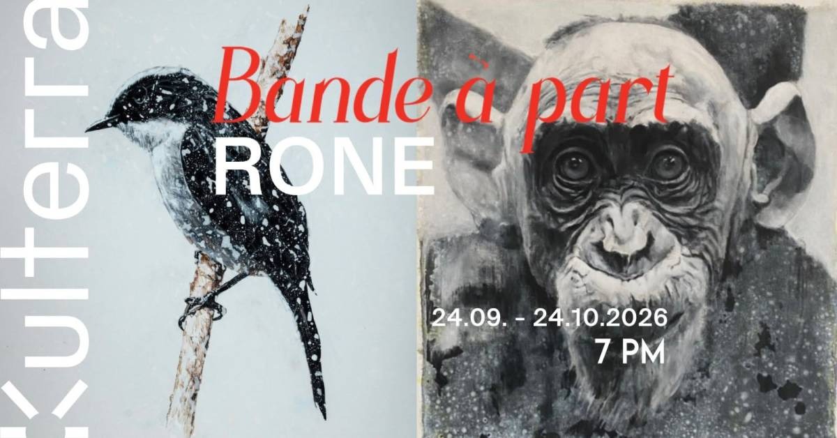 „Bande à part”, expoziția lui RONE care deschide noul sezon la Kulterra Art Gallery din București