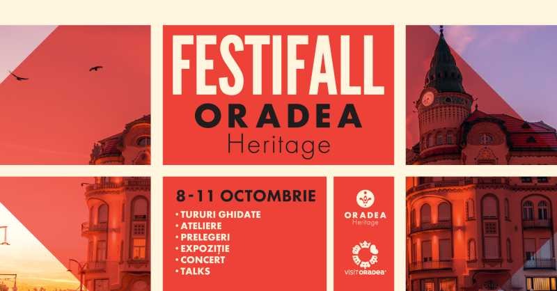 Oradea Heritage, patru zile de cultură la FestiFall: Doina Lemny, artă contemporană, concert și monumente deschise gratuit