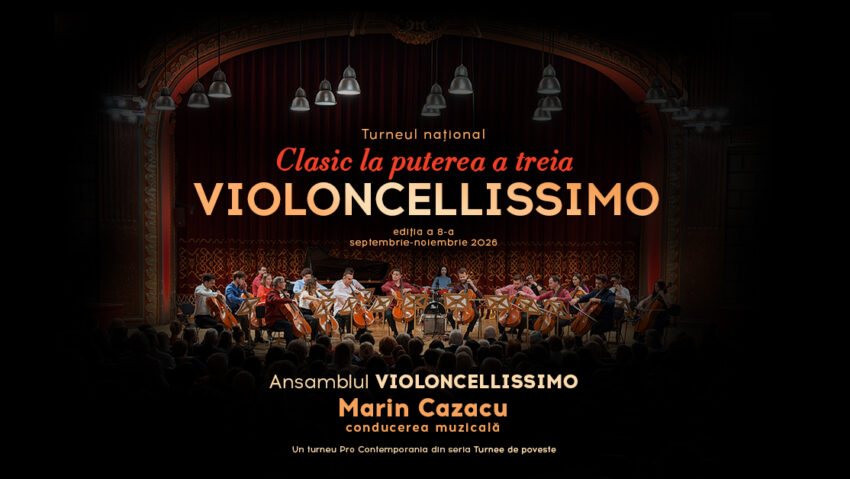 Violoncellissimo ajunge în seara aceasta la Opera din Iași, în turneul care îl sărbătorește pe Marin Cazacu la 70 de ani